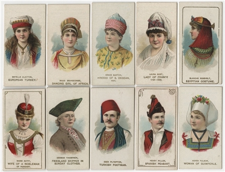 1889 N71 Duke "Actors & Actresses" 2nd Series Complete Set (50) 